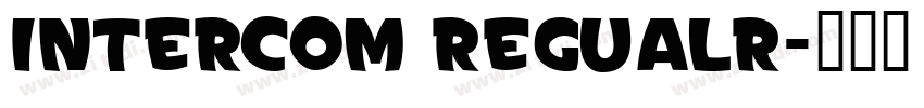 Intercom Regualr字体转换